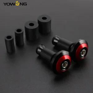오토바이 22MM cnc 핸들 바 그립 끝 DUCATI 796 696 695 MONSTER BK