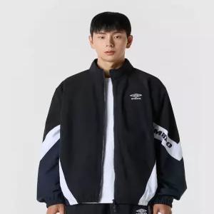 엄브로 팝러쉬 기모 바람막이 자켓 블랙 UR123CJK14 5852768