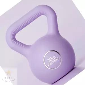 손잡이 컬러 덤벨 케틀벨 핸들 스퀴트 홈트 4.5KG 퍼플