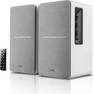 Edifier R1280DB 전원 블루투스 책장 스피커 - 광학 입력 무선 스튜디오 모니터 4인치 근거리 42W RMS 우드