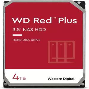 웨스턴 디지털 4TB WD 레드 플러스 NAS 내장 하드 드라이브 HDD - 5400RPM SATA 6Gb/s CMR 64MB 캐시
