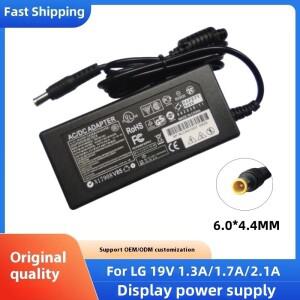 19V 2.1A 1.3A 6.0x4.4MM 어댑터 전원 공급 장치 코드 LG호환 24 인치 LED LCD 모니터 AP16B-A LCAP26B-E A