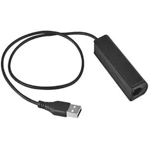 모든 자브라 QD 헤드셋 GN1200을 위한 RJ9 여성용 USB 어댑터 케이블과 컴퓨터 PC 노트북 Mac 소프트폰