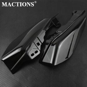 오토바이 미드 프레임 에어 디플렉터 열 실드는 Harley Touring Street Glide FLHX Electra Tri CVO 2023용