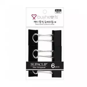 [룽스_66]바이하츠 바이하츠 대 서류집게 세트 6개입