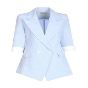 비비드시크릿가너 비비드 시크릿가너여성 세븐 테일러드 7부 여름 정장 자켓 1255866