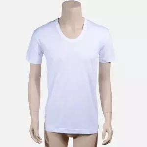 BYC 남성 고급 순면 편안한 백색 반팔 런닝 이너웨어 남자런닝 남성런닝셔츠 남성러닝