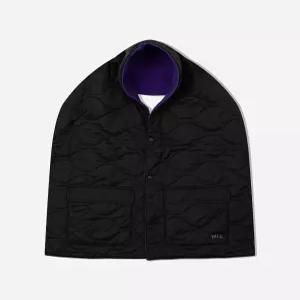 ONEMILE WEAR 패딩 포켓 케이프 블랙퍼플 3603371