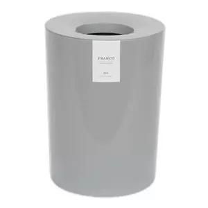 내추럴컬러 오픈휴지통 10L 그레이