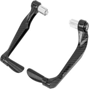 F FIERCE CYCLE 1 페어 범용 22mm 브레이크 클러치 레버 보호자 보호대 오토바이용 블랙 핸드 가드