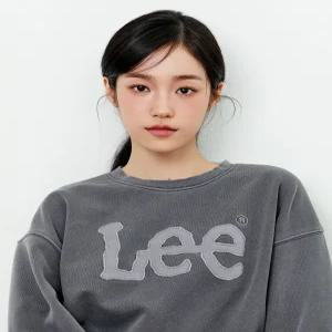 리 우먼 빅 트위치 로고 다잉 맨투맨 차콜 4705992