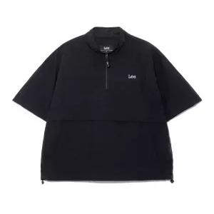 리 나일론 반팔 아노락 블랙 4860286