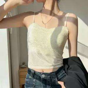 [하프클럽/]여성 벨벳 민소매 데일리 파자마