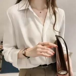 [하프클럽/]무지 여성 가을 쉬폰 빅사이즈 트렌디 데일리룩 원피스룩