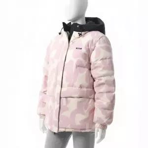 MSGM 로고 자수 나일론 다운 자켓 패딩 점퍼 3741MDH12 237705 04