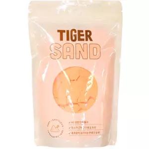 상상플레이 오감발달 실내 촉감놀이 솜사탕같이 부드러운 컬러 모래 300g_오렌지 어린이 선물