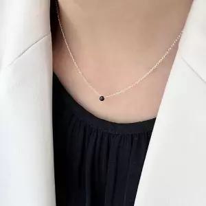 [골드스마일](Silver925) Basic beads necklace