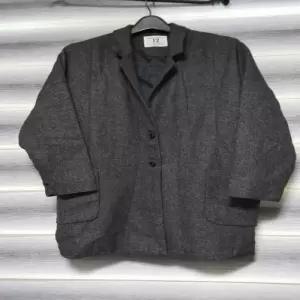 F220629-02 모직 네모포켓 베이직 롱 코트 자켓 y2k