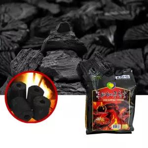 LW 바베큐 참숯 2kg 캠핑 펜션 바베큐 그릴 구이용 숯 차콜
