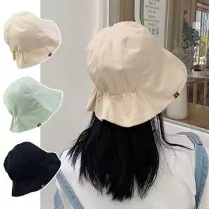 모자 벙거지모자 양면 버킷햇 여성 리버서블 여름