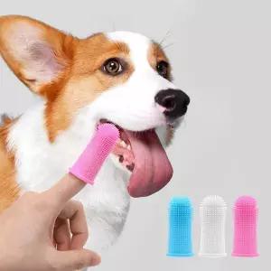 강아지 잇몸 고양이 치과 돌기 실리콘치간칫솔