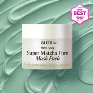 NEW 숨37 마이크로액티브 슈퍼 말차 포어 마스크 100ml 4074198