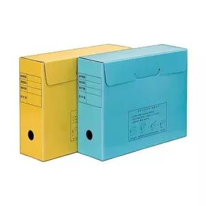 문화 F292-74 문서보존상자 청색 1종(용사촌) (1개입) 수납정리