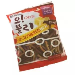 애견 소고기 치즈 버거 100g 80P 노즈워크 훈련 간식