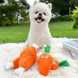 당근 삑삑이 소프트인형 댕댕이 터그놀이 토끼말랑이