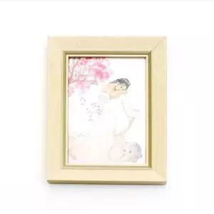 탁상용 사진액자 4x6 베이지 아기 웨딩 그림 포토 지지대 웨딩 침실 거실