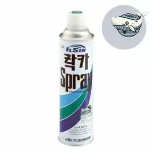 은색 락카 스프레이 420ml 금속 표면 스프레이 일신케미칼