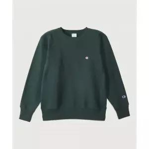 [국내매장판] 챔피온 리버스위브 블루택 C로고 루즈핏 기모 스웨트셔츠 Dark Green CHPM252JRSW008DG 28710