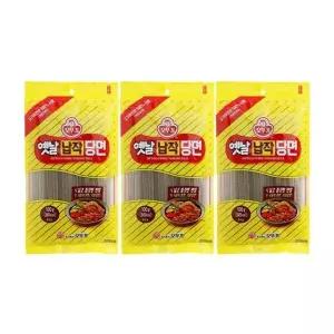 오뚜기 옛날 납작당면 100g 3개 찜닭 사리면 넙적 마라탕 마라상궈 잡채 당면