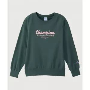 [국내매장판] 챔피온 여성 ROCHESTER 루즈핏 크루넥 스웨트셔츠 Deep Green CHPW252JBSW048EG 287170