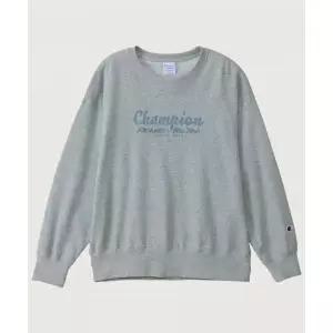 [국내매장판] 챔피온 여성 ROCHESTER 루즈핏 크루넥 스웨트셔츠 Oxford Grey CHPW252JBSW048OG 287172