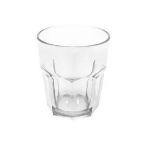 [하프클럽/알티피아]안깨지는 투명 컵 270ML 플라스틱 식당용 컵