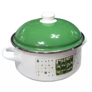 swK 냄비 ELO 라면 인덕션 법랑 그린 24cm 찌개
