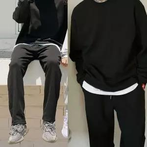 빅사이즈 트레이닝 츄리닝 바지 팬츠 운동복 와이드