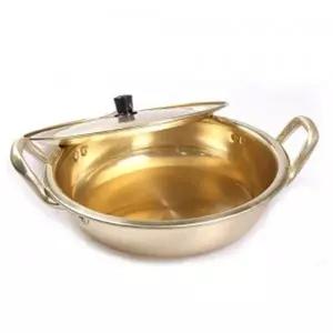 swK 전골냄비 황색 20cm 찌게 라면냄비 대원 전골팬