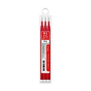 [셀러에이드]파이롯트 프릭션볼 단색 리필 0.5mm LFBKRF30EF3 R 적색 (1개입) 리필볼펜