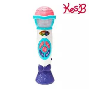 캐스B 해피레코딩 마이크 장난감 음성변조 에코 해피 노래부르기 아기 변조 레코딩 녹음