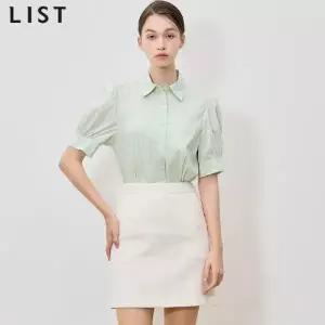 [리스트(LIST)] 고품격 레이디 트위드 미니 스커트 (택가격: 168000원)