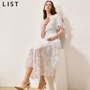 [리스트(LIST)] 고혹적인 플라워 레이스 슬립 세트 원피스 (택가격: 398000원)