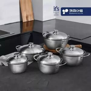 키친아트 베니 스텐 냄비 곰솥 26cm/IH 인덕션 겸용
