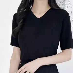 린넨 여성 반팔 니트 여름 여자 반팔티 니트티 3색 여자반팔티셔츠 여자반팔니트 여성티셔츠