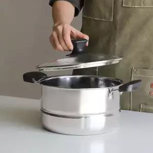 퀸센스 인덕션 찜곰솥 22 주방용품 냄비 솥 곰솥 들통 찜통