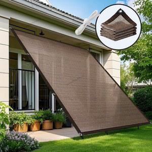 그로밋이있는 정원 그늘 태양 패브릭 커버 온실 PERGOLA 캐노피