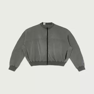 챔피온 X 엔할리우드 리버서블 스웨트 블루종 Dark Grey