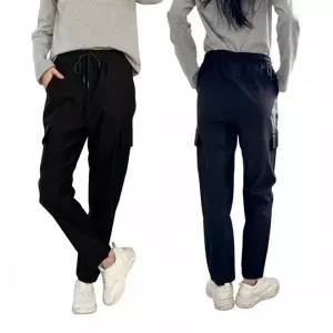 [RIZPICK]카고 조거 팬츠 남녀공용 건빵바지 트레이닝복 스판 바지