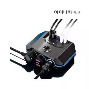 아이나비 M9H3Z6B7 7IN1 멀티소켓/시가잭/멀티/USB단자/무드등